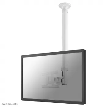 Neomounts FPMA-C100balta monitora/TV stiprinājums pie griestiem 10–30 collas, augstums 79–129 cm