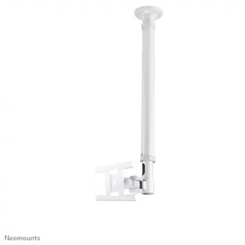 Neomounts FPMA-C100balta monitora/TV stiprinājums pie griestiem 10–30 collas, augstums 79–129 cm