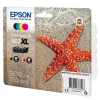 Epson C13T03A64020 tintes kasetne 1 gab. Oriģināls Augsta (XL) ietilpība Melna, Ciāna, Fuksīna, Dzeltena
