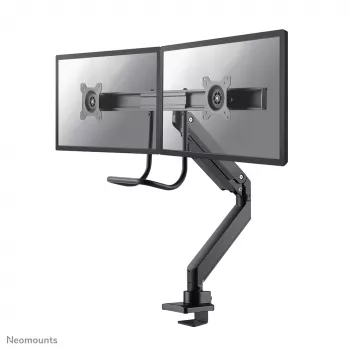 Neomounts NM-D775DXBLACK Monitora roka 10-32 collas - gāzes atspere - Topfix - 180°-stop