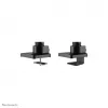Neomounts NM-D775DXBLACK Monitora roka 10-32 collas - gāzes atspere - Topfix - 180°-stop