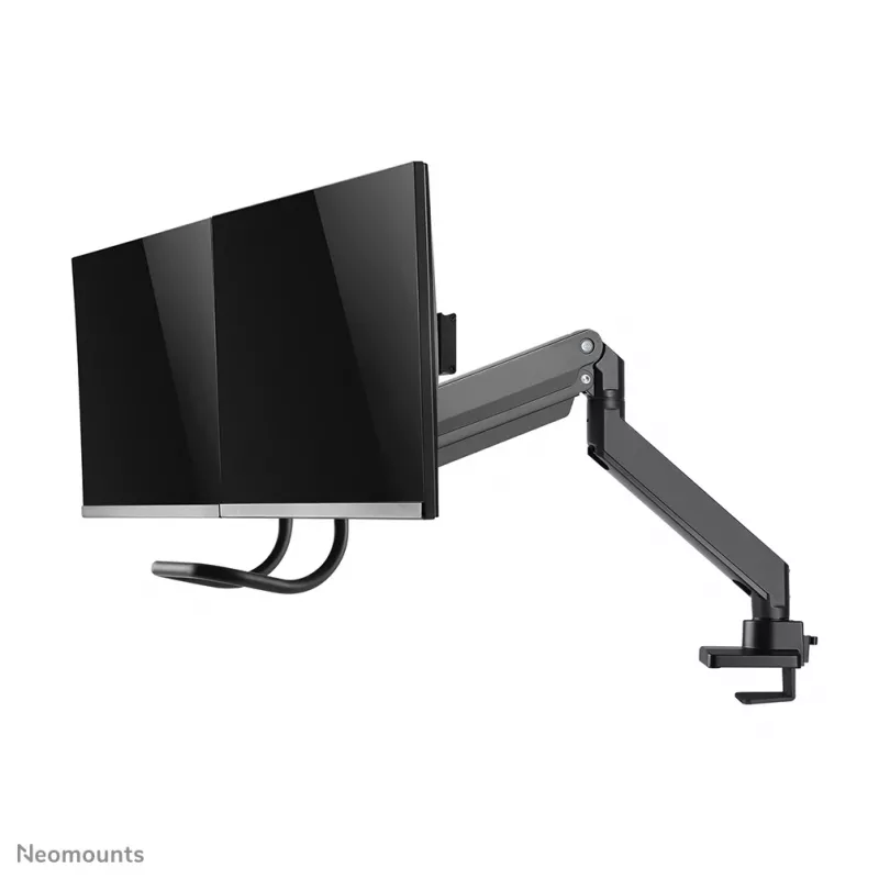 Neomounts NM-D775DXBLACK Monitora roka 10-32 collas - gāzes atspere - Topfix - 180°-stop