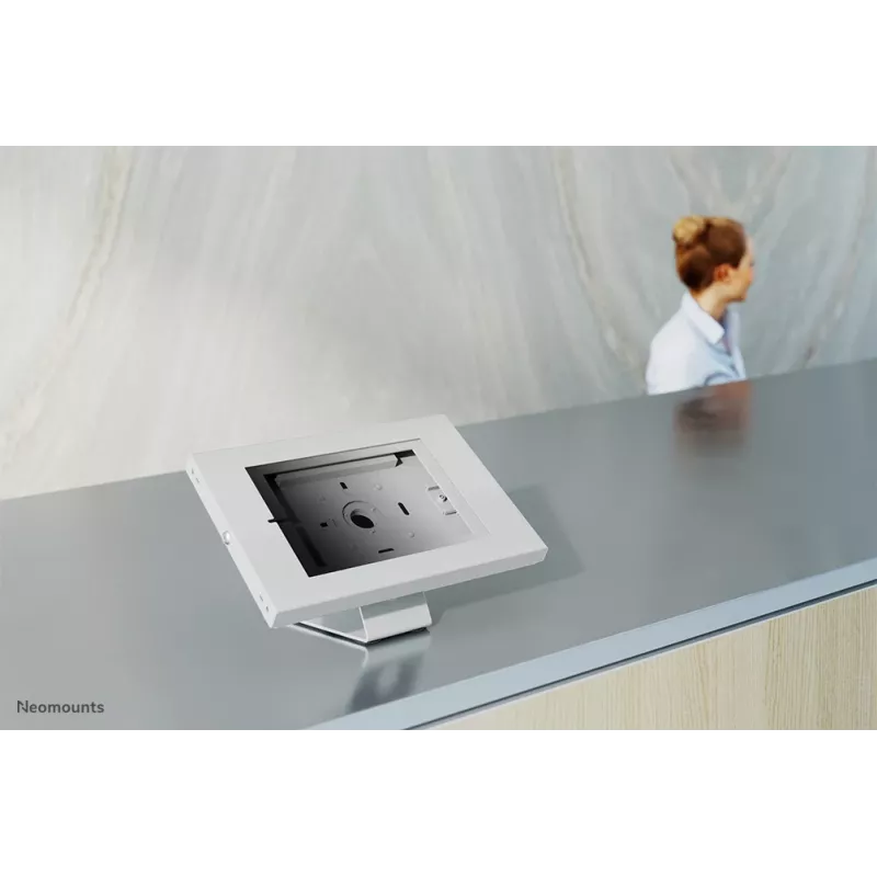 Neomounts DS15-630WH1 planšetdatora statīvs galdam un sienai 9,7-11 collas - bloķējams