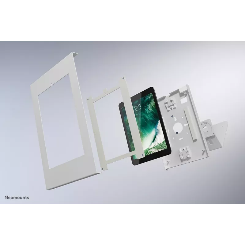 Neomounts DS15-630WH1 planšetdatora statīvs galdam un sienai 9,7-11 collas - bloķējams