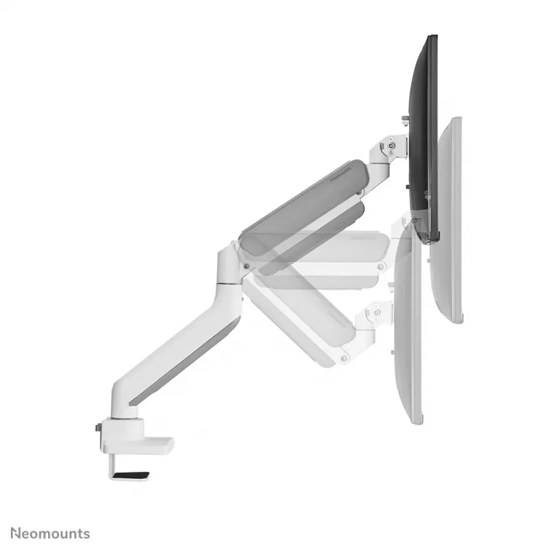 Neomounts DS70-450WH1 Monitora roka 17-42 collas - gāzes atspere - Topfix - 180°-stop