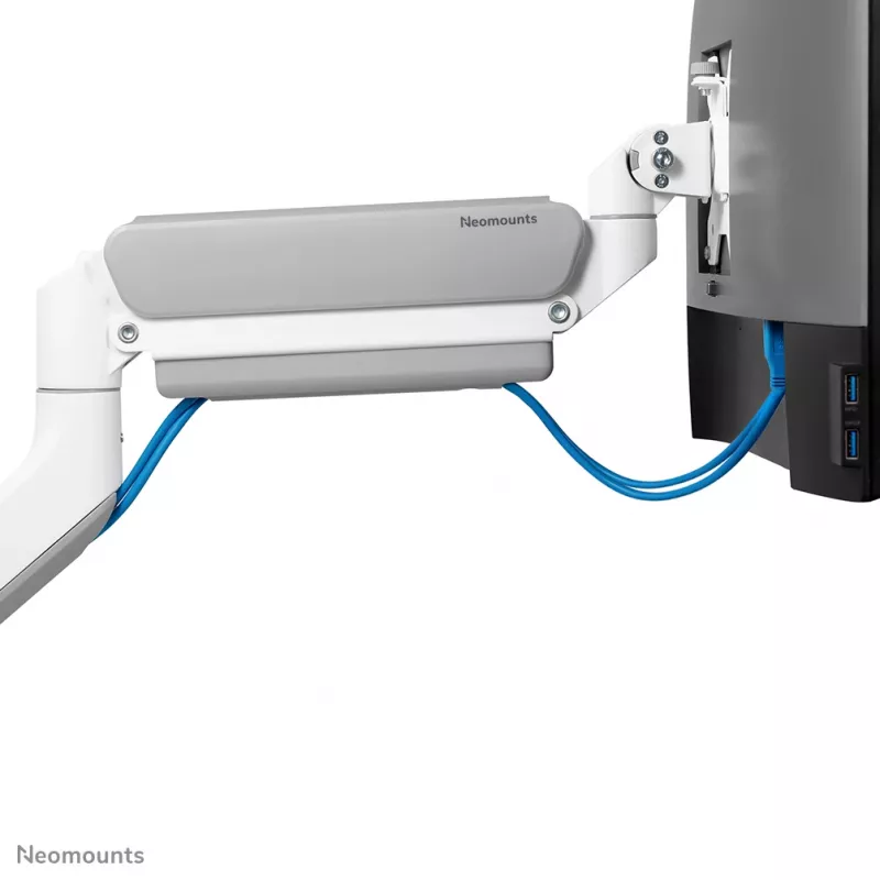 Neomounts DS70-450WH1 Monitora roka 17-42 collas - gāzes atspere - Topfix - 180°-stop