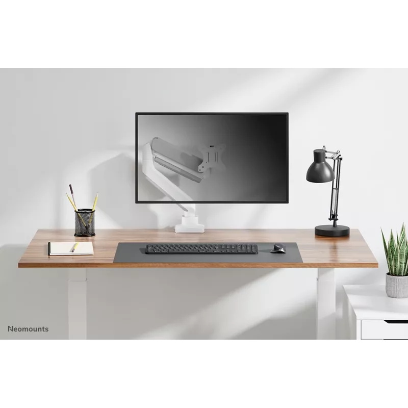 Neomounts DS70-450WH1 Monitora roka 17-42 collas - gāzes atspere - Topfix - 180°-stop