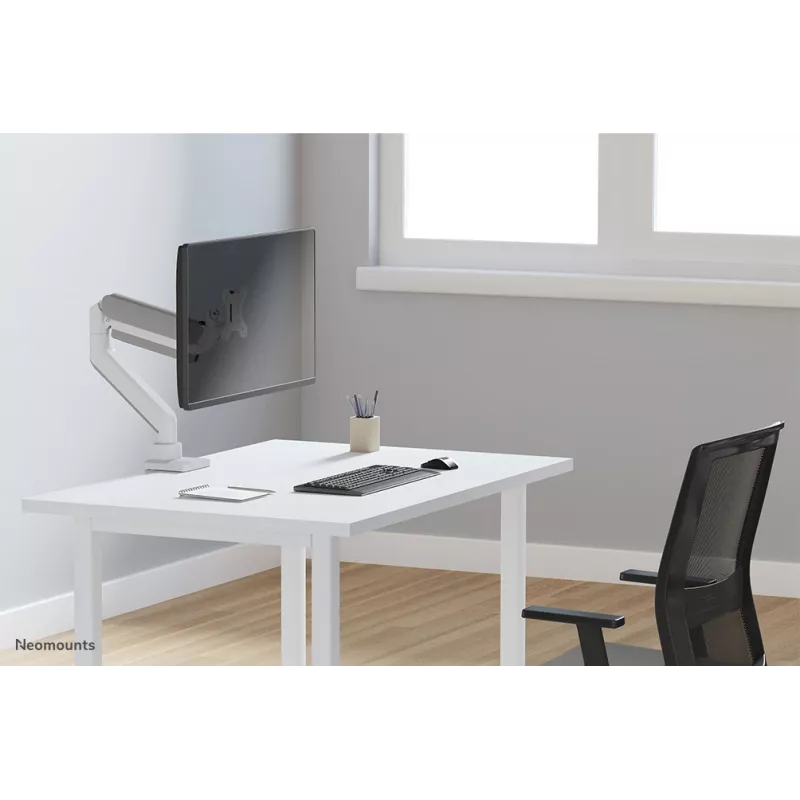 Neomounts DS70-450WH1 Monitora roka 17-42 collas - gāzes atspere - Topfix - 180°-stop