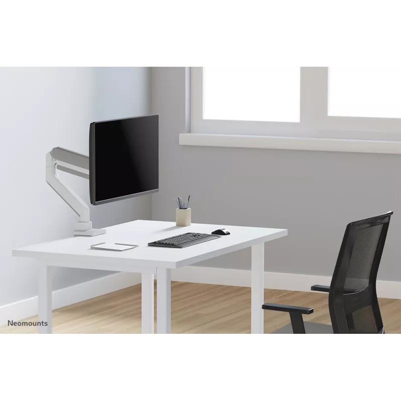 Neomounts DS70-450WH1 Monitora roka 17-42 collas - gāzes atspere - Topfix - 180°-stop