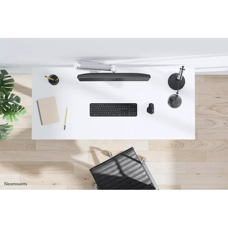 Neomounts DS70-450WH1 Monitora roka 17-42 collas - gāzes atspere - Topfix - 180°-stop