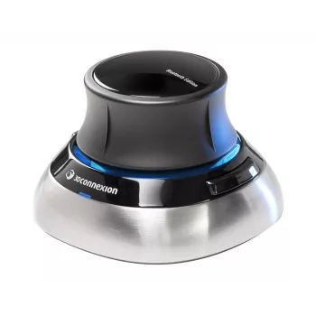Pele 3Dconnexion SpaceMouse Office RF bezvadu + Bluetooth + USB Type-A