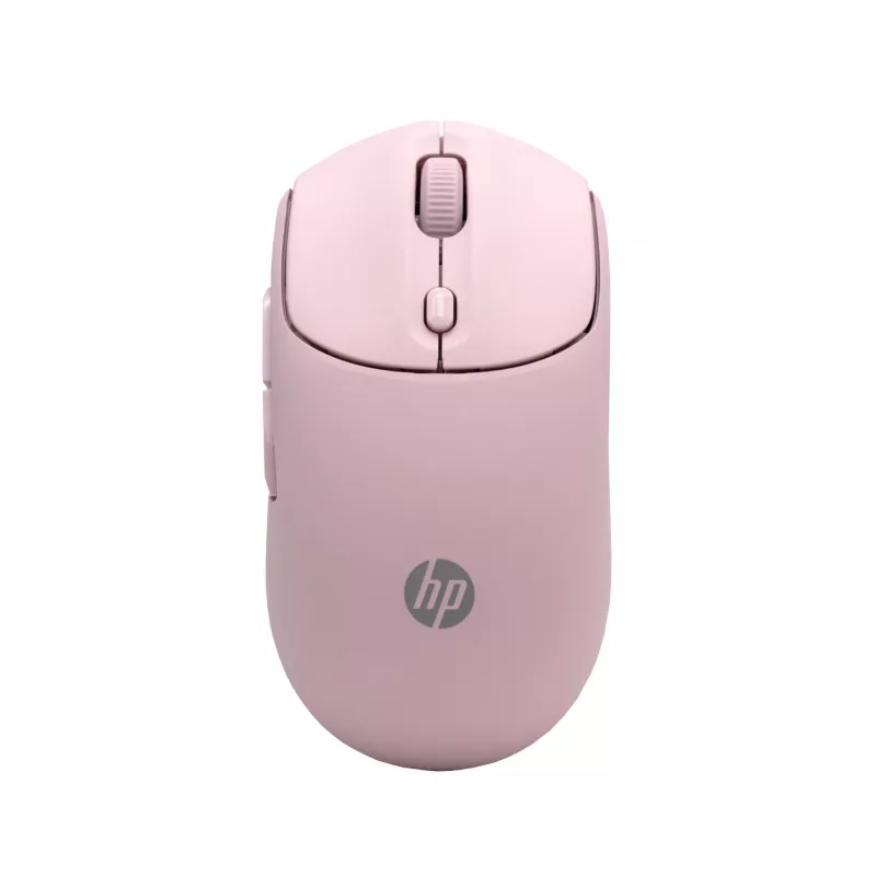 HP 400 Quiet Pink bezvadu pele, abpusēja, RF bezvadu + Bluetooth, 6000 DPI, rozā
