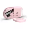 HP 400 Quiet Pink bezvadu pele, abpusēja, RF bezvadu + Bluetooth, 6000 DPI, rozā