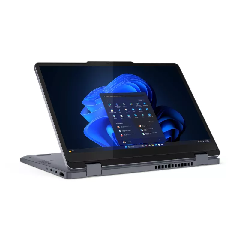 Lenovo 13w 2-in-1 Gen 3 Intel Core 5 120U Hybrid (2-in-1) 33,8 cm (13,3 collas) Skārienjutīgs WUXGA 16 GB DDR5-SDRAM 512 GB SSD Wi-Fi 6E (802.11ax) Windows 11 Pro Vācu pelēks