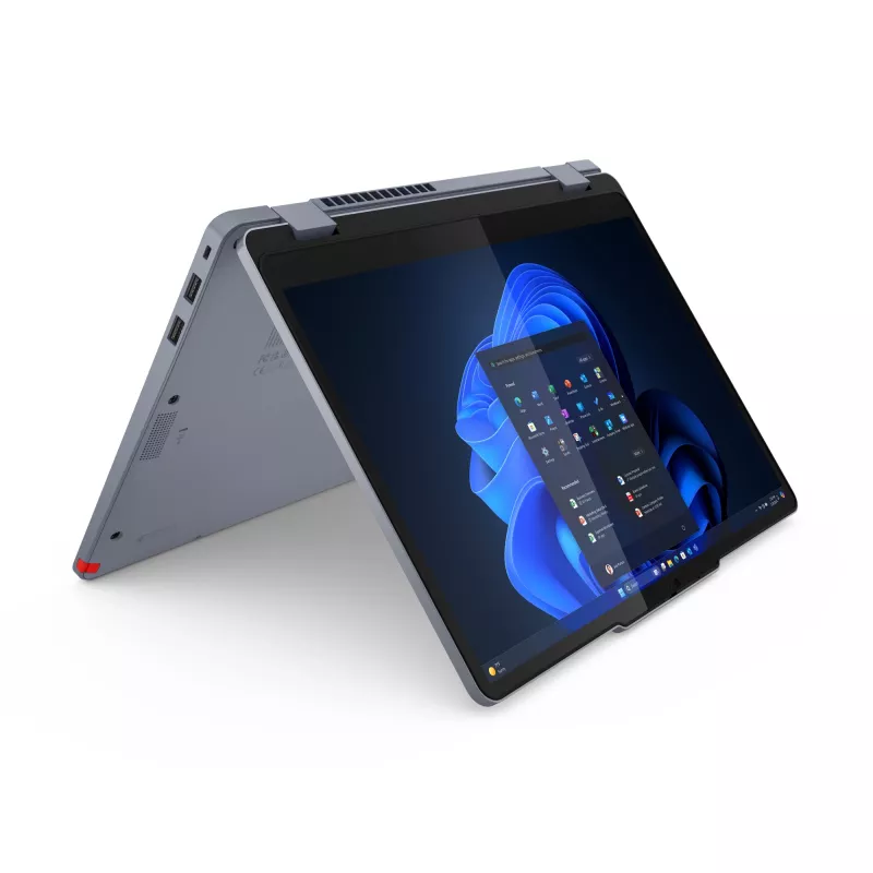 Lenovo 13w 2-in-1 Gen 3 Intel Core 5 120U Hybrid (2-in-1) 33,8 cm (13,3 collas) Skārienjutīgs WUXGA 16 GB DDR5-SDRAM 512 GB SSD Wi-Fi 6E (802.11ax) Windows 11 Pro Vācu pelēks