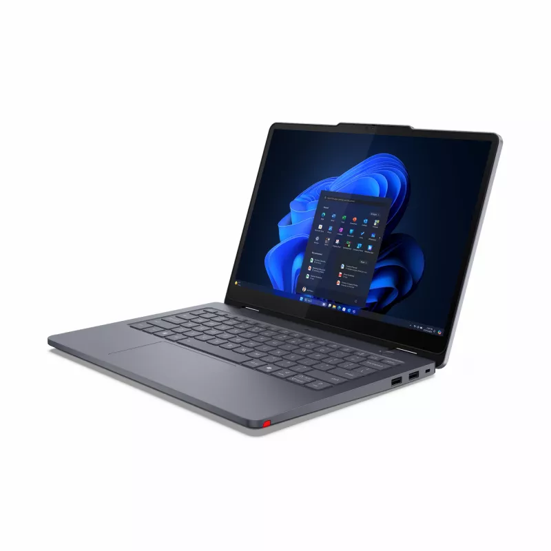 Lenovo 13w 2-in-1 Gen 3 Intel Core 5 120U Hybrid (2-in-1) 33,8 cm (13,3 collas) Skārienjutīgs WUXGA 16 GB DDR5-SDRAM 512 GB SSD Wi-Fi 6E (802.11ax) Windows 11 Pro Vācu pelēks