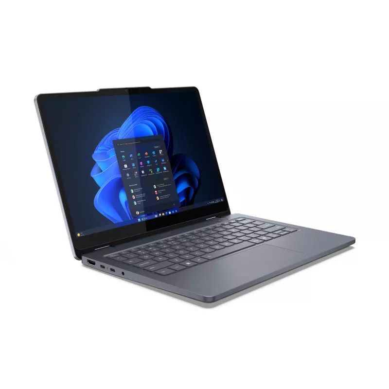 Lenovo 13w 2-in-1 Gen 3 Intel Core 5 120U Hybrid (2-in-1) 33,8 cm (13,3 collas) Skārienjutīgs WUXGA 16 GB DDR5-SDRAM 512 GB SSD Wi-Fi 6E (802.11ax) Windows 11 Pro Vācu pelēks