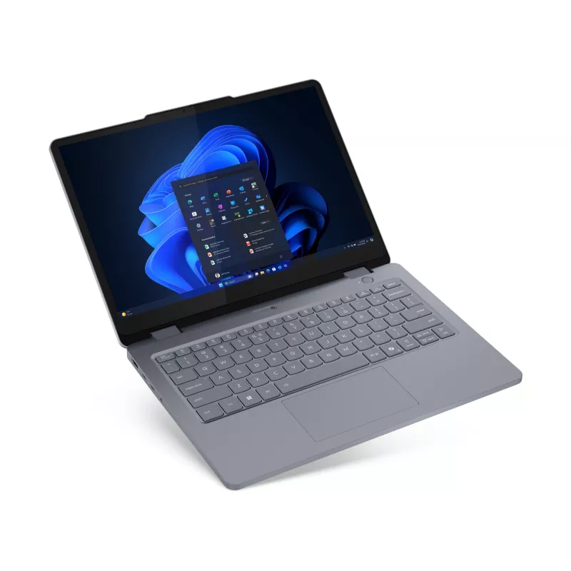Lenovo 13w 2-in-1 Gen 3 Intel Core 5 120U Hybrid (2-in-1) 33,8 cm (13,3 collas) Skārienjutīgs WUXGA 16 GB DDR5-SDRAM 512 GB SSD Wi-Fi 6E (802.11ax) Windows 11 Pro Vācu pelēks