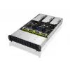 ASUS RS720A-E11-RS24U 2U statnī montējams barebone serveris, sudraba krāsā
