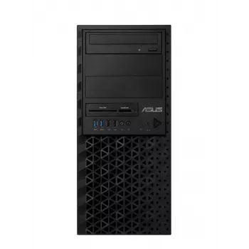 Tower datora korpuss ASUS TS100-E11-PI4 Melns ar Intel C256 mikroshēmojumu, LGA1200 atbalstu, 300W barošanas bloku