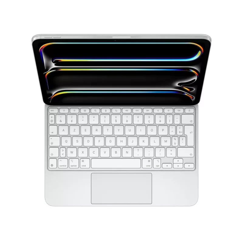 APPLE Magic tastatūra For iPad Pro 11-inch (m5) - Franču valoda - Balta