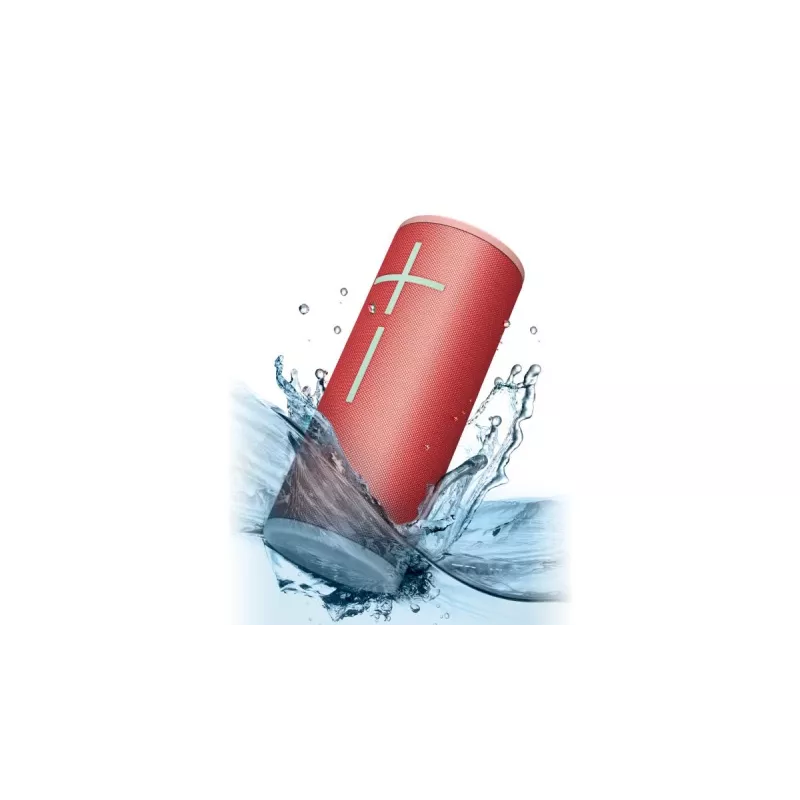 LOGITECH Ultimate Ears Boom 4 Bluetooth Standalone Speaker Raspberry Red