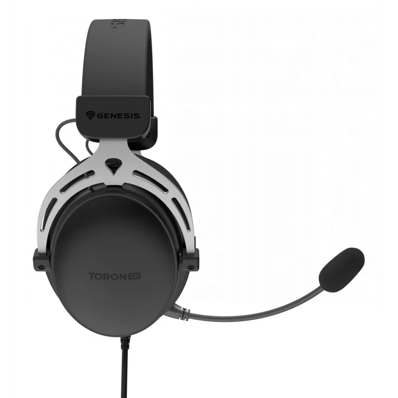 Vadu binurālas spēļu austiņas Genesis Toron 531 — apkārtauss, 32 Ω, 20–20000 Hz, 1 m kabelis