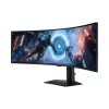 49 collu Samsung G91F Dual QHD LCD monitors 5120×1440 32:9 VA izliekts 1 ms 144 Hz USB 3.2 Gen1 VESA augstuma regulējams