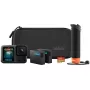 Action kamera GoPro HERO13 Black Bundle — 5.3K Ultra HD, 27.6 MP CMOS, 240 kadri/s, 2,27 collu LCD, 2x digitālais tālummaiņa, stereo WAV audio