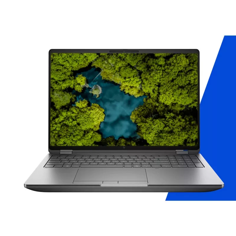 HP ZBook Fury G1i Intel Core Ultra 7 255HX Mobilā darbstacija 45,7 cm (18 collas) WQXGA 32 GB DDR5-SDRAM 1 TB SSD NVIDIA RTX PRO 2000 Blackwell Wi-Fi 7 (802.11be) Windows 11 Pro AI Workstation, AI PC Sudraba