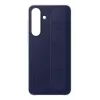 Stāvošais satvērēja maciņš Samsung Galaxy S25 FE — vāciņš, tumši zils, 17 cm (6,7 collu) ekrānam, galda statīvs
