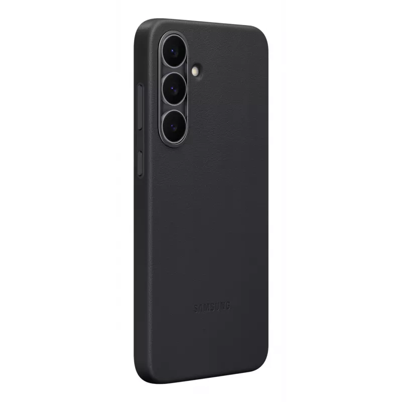 Samsung Kindsuit mākslīgās ādas maciņš Galaxy S25 FE, Vāciņš, Samsung, Galaxy S25 FE, 17 cm (6,7 collas), Melns