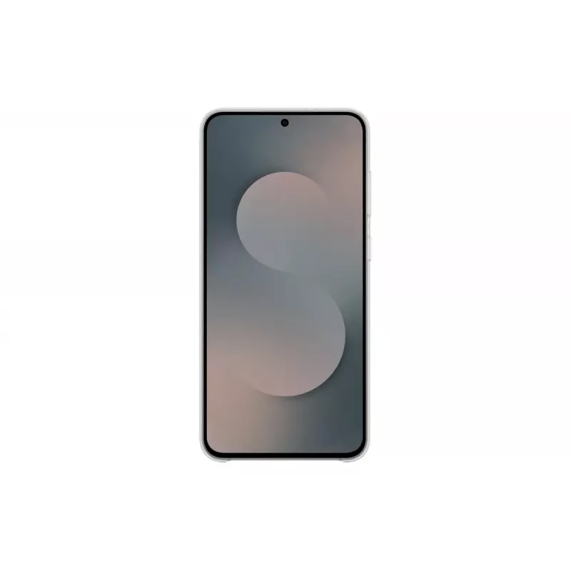 Aizsargājošs stāvmacis ar tvērienu Samsung Galaxy S25 FE, melns, galda statīvs