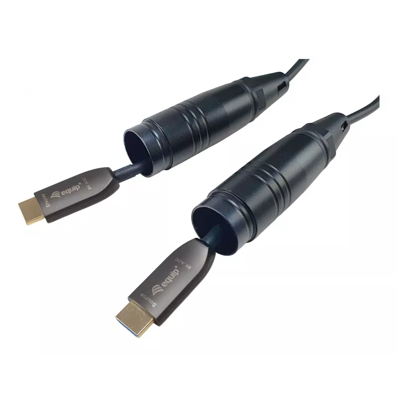 Equip 119425 HDMI kabelis 200 m HDMI Type A vīrišķais 2.1 48 Gbit/s