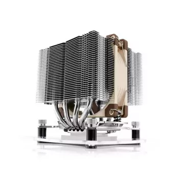 CPU dzesētājs Noctua NH-D9L, 92 mm ventilators, 95×95×110 mm radiators, 2000 RPM, 78.9 m³/h gaisa plūsma, saderīgs ar AM4/AM5/LGA115x/LGA1200/LGA1700