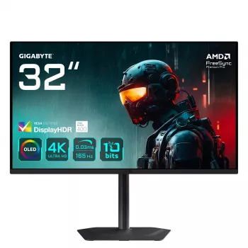 Monitors GIGABYTE MO32U 31.5 collu OLED 4K UHD 3840 x 2160