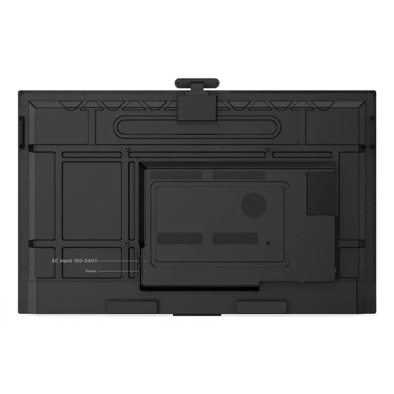 Lenovo ThinkVision T65 datora monitors 165,1 cm (65 colli) 3840 x 2160 pikseļi 4K Ultra HD LED Skārienekrāns Melns