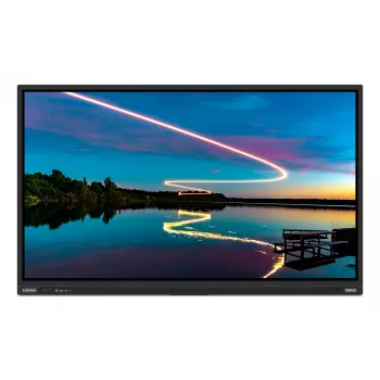Lenovo ThinkVision T86 datora monitors 2.18 m (86 colli) 3840 x 2160 pikseļi 4K Ultra HD LED Skārienjūtīgs Melns