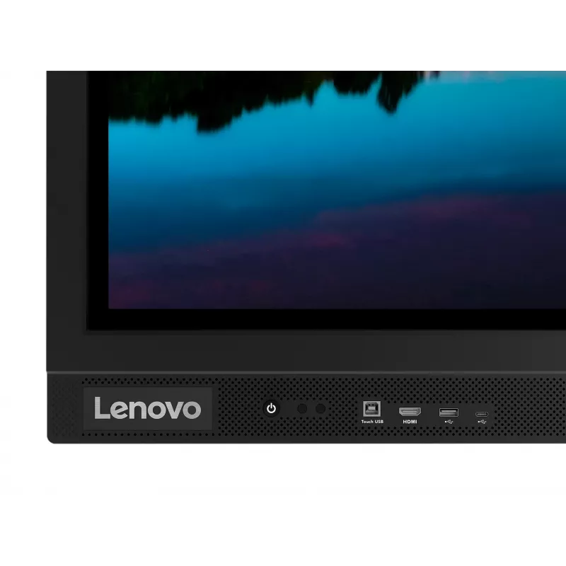 Lenovo ThinkVision T86 datora monitors 2.18 m (86 colli) 3840 x 2160 pikseļi 4K Ultra HD LED Skārienjūtīgs Melns