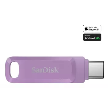 WESTERN DIGITAL SanDisk Ultra Dual Drive Go - 1TB USB zibatmiņa - USB-C / USB-A - Violeta