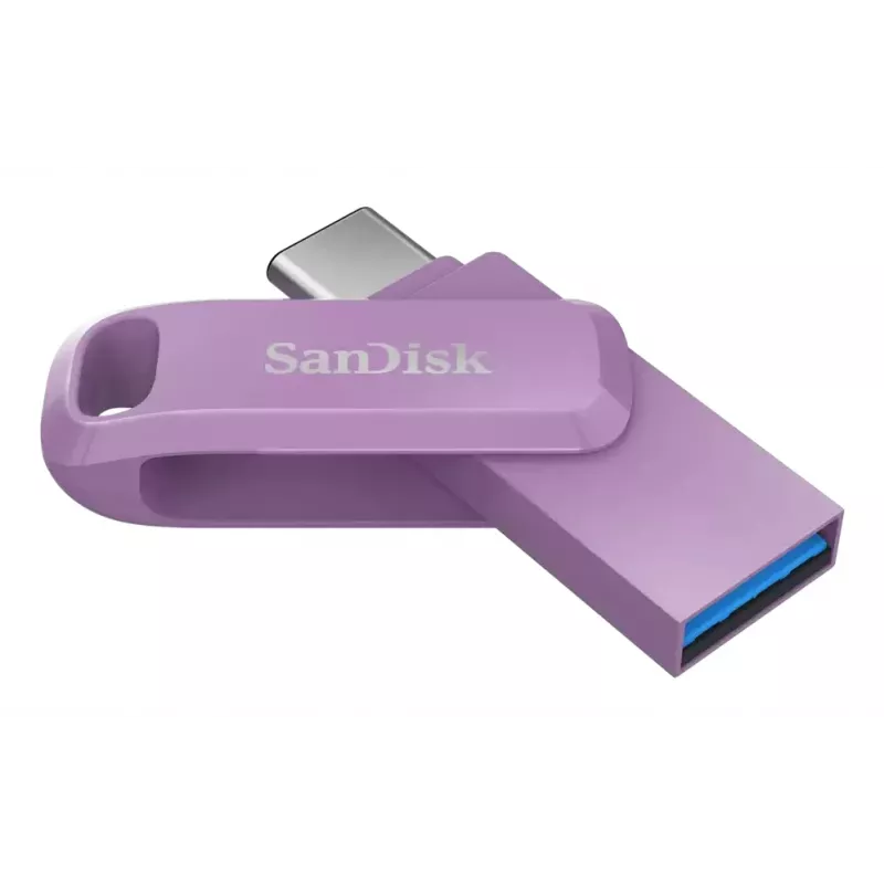 WESTERN DIGITAL SanDisk Ultra Dual Drive Go - 1TB USB zibatmiņa - USB-C / USB-A - Violeta