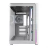 FSP M580-WP Plus korpuss Midi Tower mITX, mATX balts ARGB, Midi Tower, PC, balts, ATX, micro ATX, Mini-ITX, stikls, SPCC, 16 cm