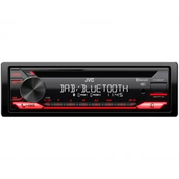 JVC KD-DB622BT automašīnas multivides uztvērējs Melns 200 W Bluetooth