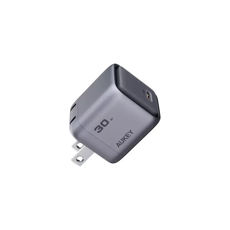 AUKEY Comet 30 W USB-C lādētājs PA-C1 iekštelpu maiņstrāvas pelēks