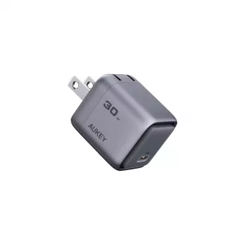 AUKEY Comet 30 W USB-C lādētājs PA-C1 iekštelpu maiņstrāvas pelēks