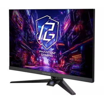 ASROCK Gaming monitors - Pg27fft1a - 27 collas - 1920x1080 FHD - plakans IPS 180Hz - melns