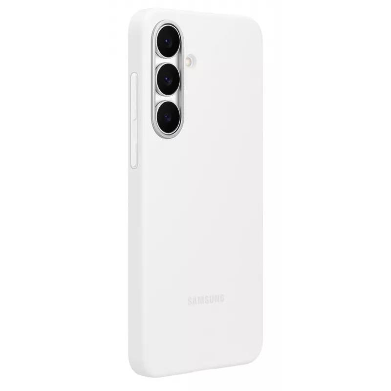 Samsung silikona maciņš Galaxy S25 FE, vāciņš, Samsung, Galaxy S25 FE, 17 cm (6,7 collas), balts