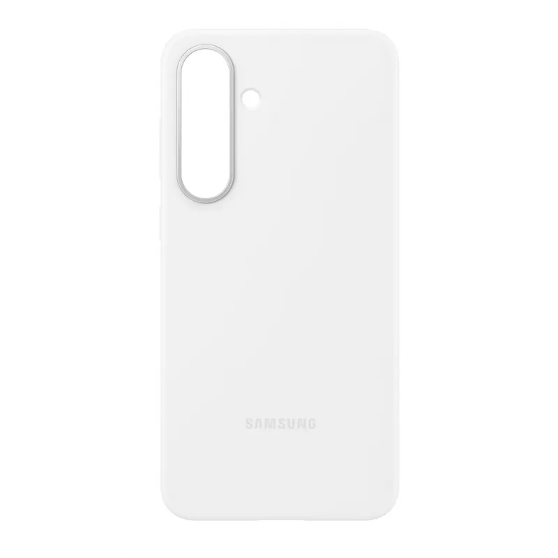 Samsung silikona maciņš Galaxy S25 FE, vāciņš, Samsung, Galaxy S25 FE, 17 cm (6,7 collas), balts