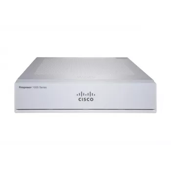 Ugunsmūra aparatūras ierīce Cisco Secure Firewall Firepower 1010 ar ASA, 8x GbE, līdz 2 Gbps, 8 GB RAM, 200 GB SSD