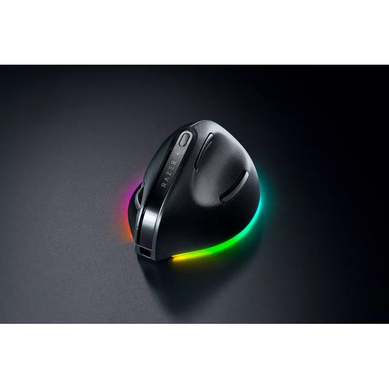 RAZER Pro Click V2 vertikālā pele bezvadu / vadu melna